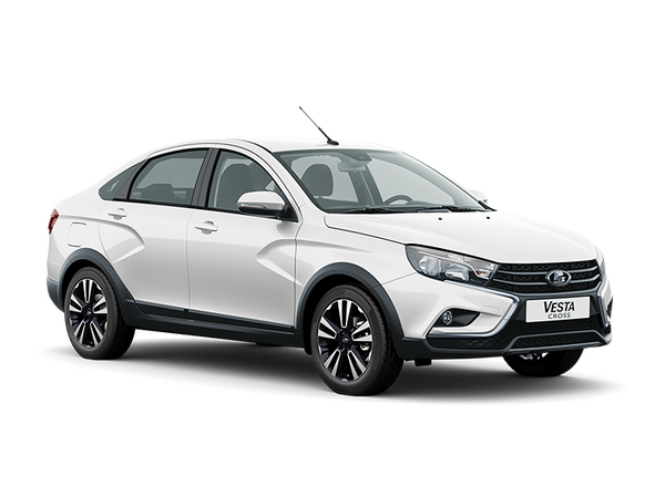 Lada Vesta Cross Цвет: Белый "Ледниковый"