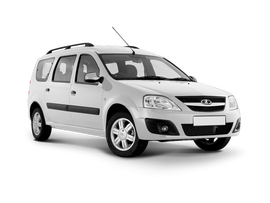 Lada Largus Цвет: Белый Ледниковый