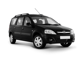 Lada Largus 7 мест Цвет: Черный Черная жемчужина