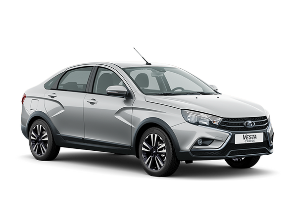 Lada Vesta Cross Цвет: Серебристый "Платина"