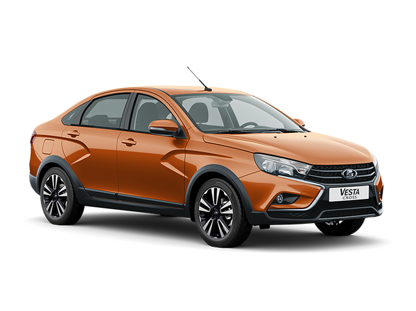 Lada Vesta Cross Цвет: Оранжевый "Марс"