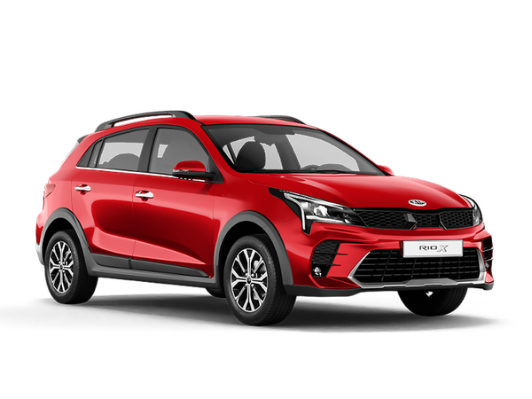 Kia Rio X Цвет: Fiery Red