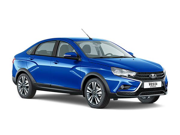 Lada Vesta Cross Цвет: Ярко-синий "Дайвинг"