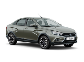 Lada Vesta Cross Цвет: Серо-голубой "Фантом"